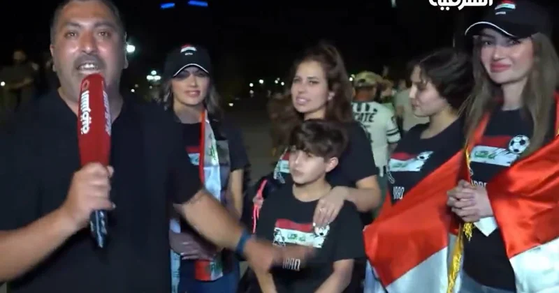 Dünya Çempionatına dörd xanımı ilə getdi VİDEO