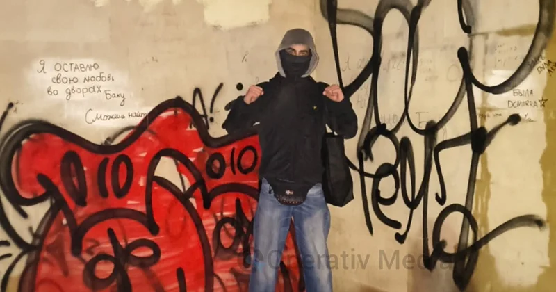 Nizami Kino Mərkəzinin divarlarına qraffiti çəkən şəxslərin kimliyi məlum olub