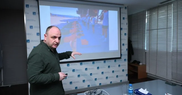 Türkiyəli dosent İdman Akademiyasında təlim keçdi FOTOLAR