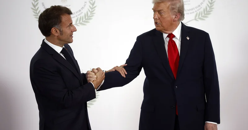 Макрон предложил Трампу стать серьезнее