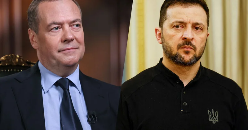 Medvedev Zelenskini TƏHQİR ETDİ