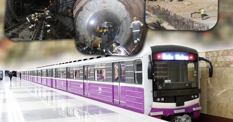 Bakıda bu ərazilərdə 10 yeni metro stansiya tikiləcək RƏSMİ