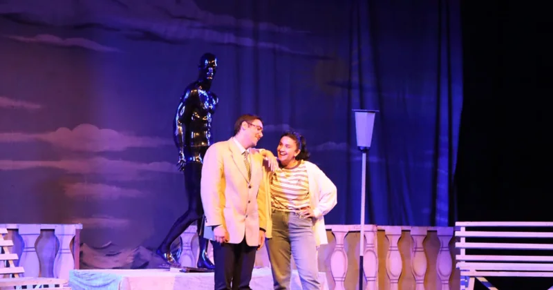 Qazaxda teatrsevərlər üçün Bir gecənin nağılı tamaşası nümayiş etdirilib