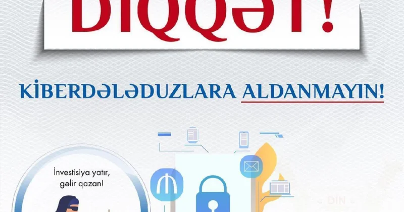 DİN dən çağırış: Təhlükə var, bank kartı məlumatlarınızı heç kimlə paylaşmayın