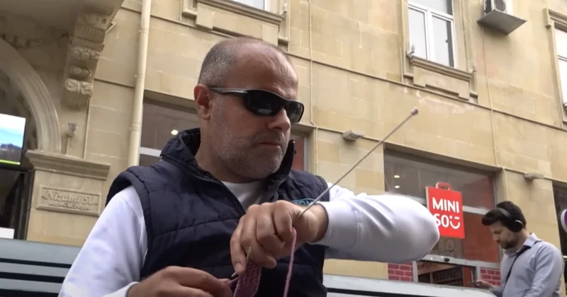 Gəliri toxuculuqdan çıxan görmə imkanı məhdud şəxs: Ən çox görmək istədiyim körpə qızımdır