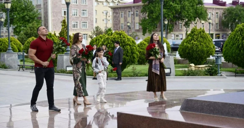 Leyla və Arzu Əliyevalar Naxçıvana səfər ediblər
