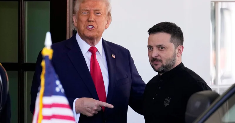 Zelenski Trampla mineral sövdələşmənin bağlanması şərtlərini müzakirə edib