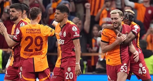 Qalatasaray çempionluq yolunda daha bir qələbə qazandı VİDEO