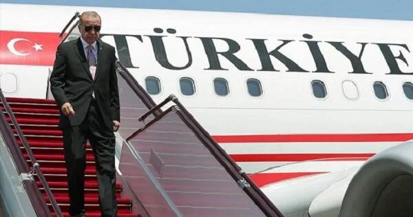 Ərdoğan şəxsi təyyarə ilə Şimali Kiprə gəldi