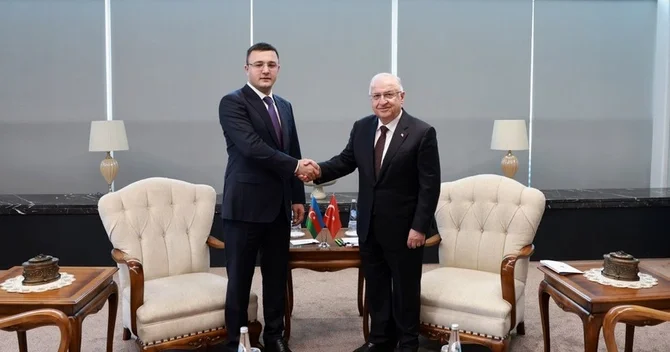 Yaşar Güler Azərbaycanın müdafiə nazirinin müavinini qəbul edib