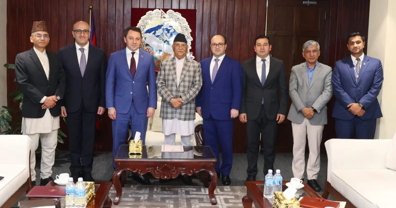 Azərbaycanın hökumət missiyası Nepalda səfərdə olub
