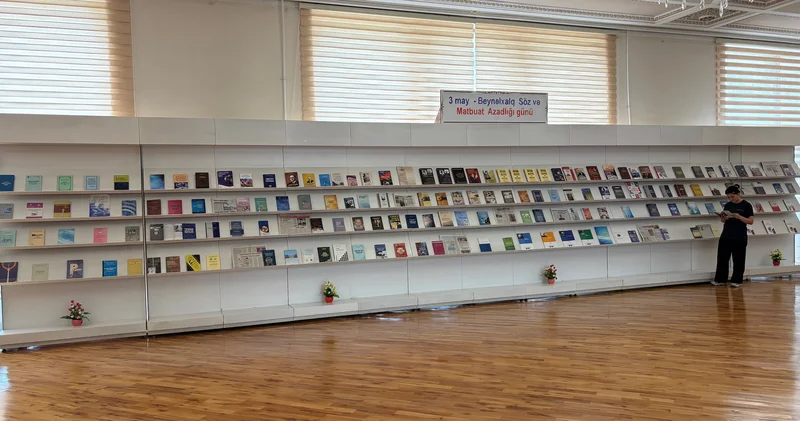 Milli Kitabxanada “3 may Bеynəlxalq Söz və Mətbuat Azadlığı Günü” adlı kitab sərgisi açılıb