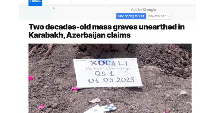 “Euronews” kütləvi məzarlıqlar mövzusunu işıqlandırıb