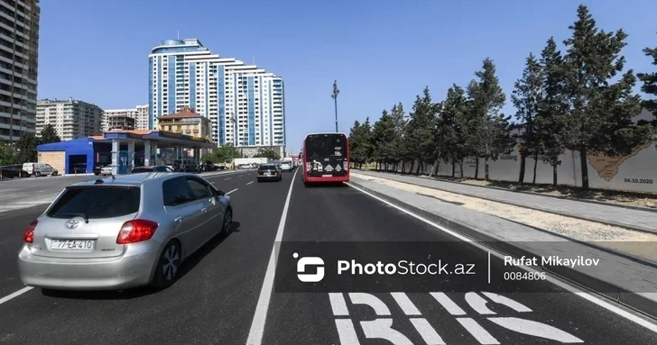 В Баку планируется продление автобусных полос до 160 километров