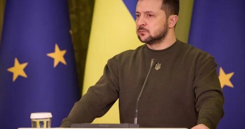 Volodimir Zelenski: Xarici hərbi kontingentin Ukraynaya gəlməsi yalnız müharibə başa çatdıqdan sonra mümkündür