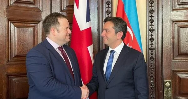 Yalçın Rəfiyev Britaniyada Dauti ilə görüşdü