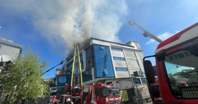 İstanbulda yanğın başladı FOTOLAR