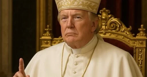 Tramp Papa kimi geyinmiş şəklini paylaşdı
