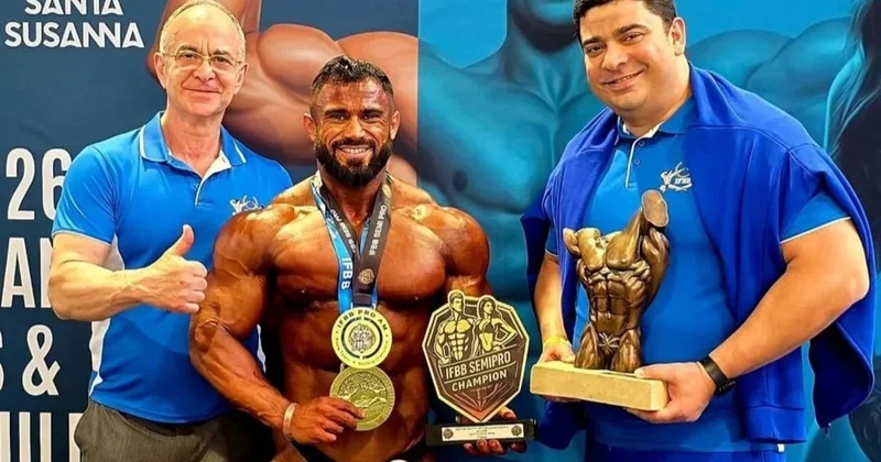 Самир Мамедли стал абсолютным победителем чемпионата Европы по бодибилдингу