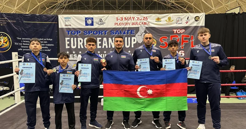 Azərbaycan savatçıları Bolqarıstanda altı medal qazanıblar FOTO