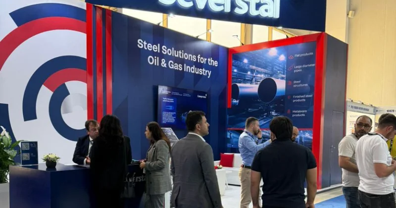 ® “Severstal” “Xəzər Neft və Qaz” Sərgisində Azərbaycanda neft qaz sənayesi və infrastruktur layihələri üçün kompleks həllər təklif edir