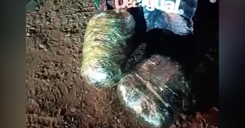 Abşeronda qadın 3 kq narkotiklə tutulub VİDEO