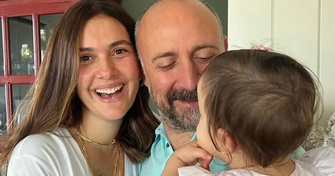 Halit Ergenç bu səbəbdən övladlarının şəkilini sildirdi