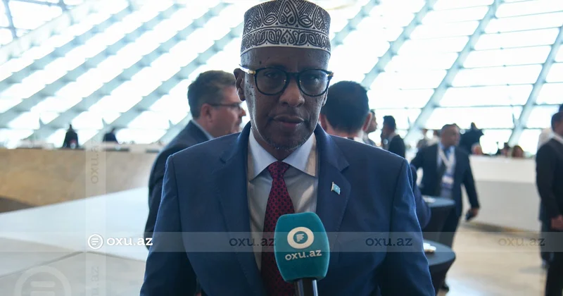 Somalili nazir: Azərbaycan enerji forumuna çox gözəl ev sahibliyi edir, ölkənizə təşəkkür edirəm