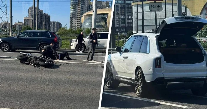 Qayda pozub qəzaya səbəb olan “Rolls Royce” sürücüsü saxlanıldı Cinayət işi açıldı VİDEO