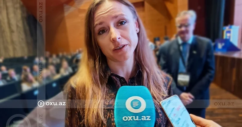 Karolina Novak: Enerji forumunun açar sözü diversifikasiya dır