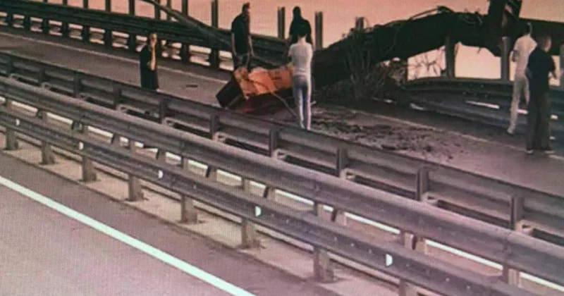 Украина нанесла удар по Крымскому мосту видео