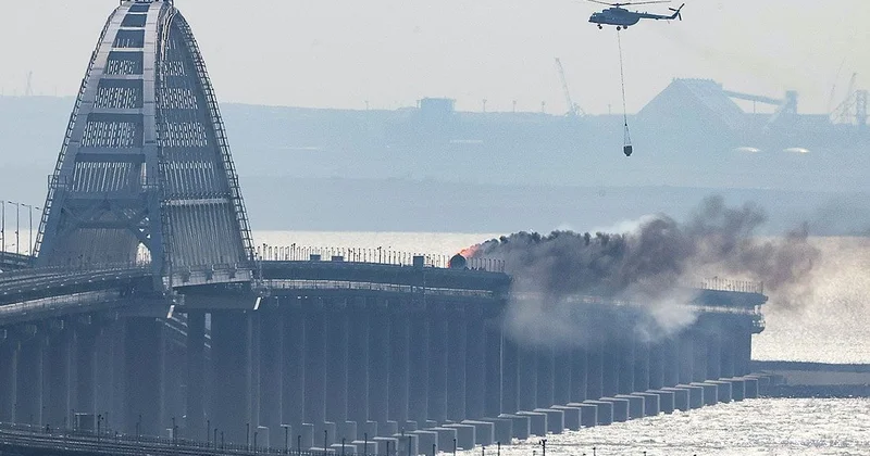 В России показали отражение атаки на Крымский мост