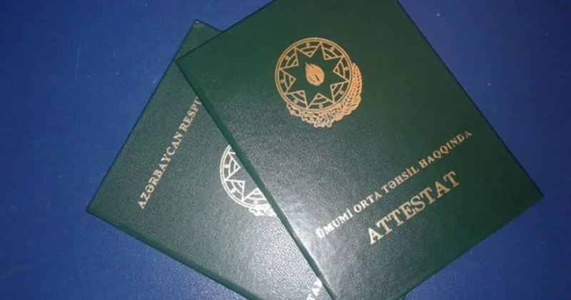Attestatla bağlı heç bir ödəniş tələb edilə bilməz RƏSMİ