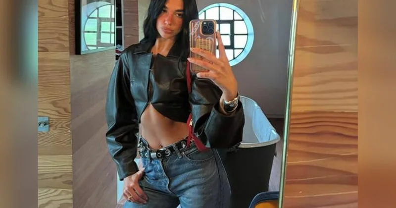 Özünü arıqladan Dua Lipa elə pozalar verdi ki... FOTOLAR