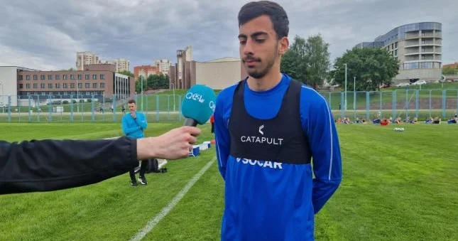 Belarusdan gözəl əhvalla qayıtmaq istəyirik U 21 millimizin üzvü
