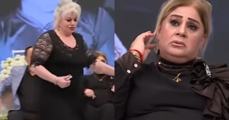 Gövhər Rayeva müğənni qohumuna əsəbiləşib efiri tərk etdi Video