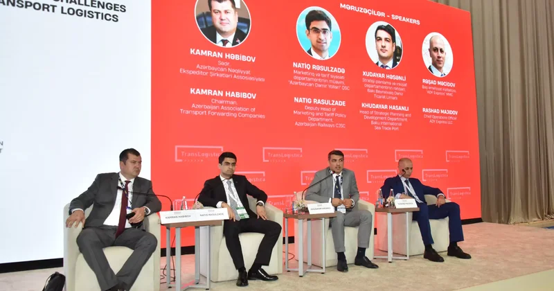 “TransLogistica Caspian” sərgisində Xəzər regionunda multimodal daşımaların perspektivləri müzakirə olunub FOTO