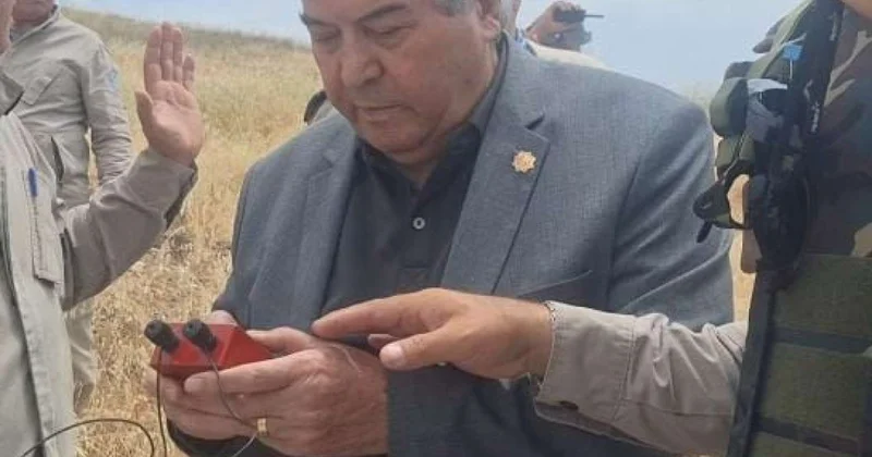 Sabir Rüstəmxanlı partlayış düyməsini basdı FOTO