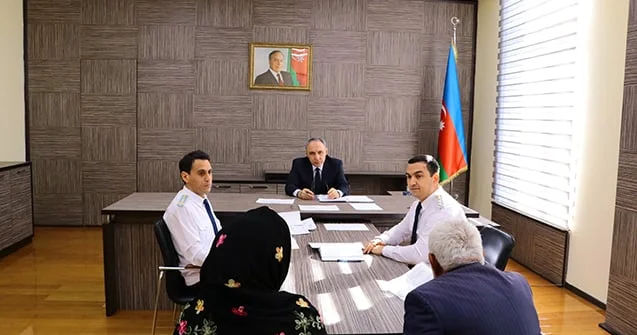 Baş prokuror Lənkəranda vətəndaşları qəbul etdi Fotolar