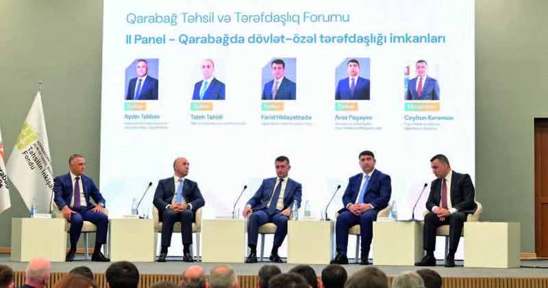 Xankəndidə Qarabağ Təhsil və Tərəfdaşlıq Forumu