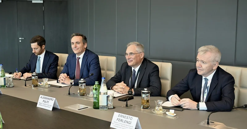 “Saipem S.p.A.” şirkətinin baş icraçı direktoru ilə görüş keçirilib