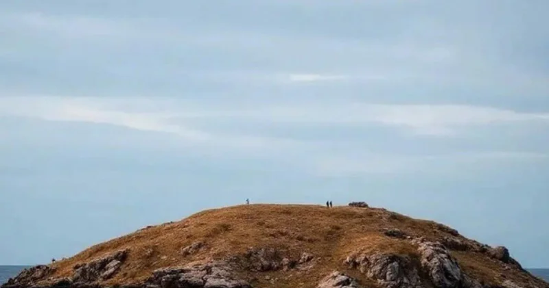 160 ildən sonra ilk: Xəzərdə kabus ada peyda oldu (FOTO)