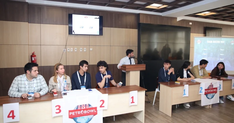 BANM də “SPE PetroBowl” çempionatının Rusiya və Xəzər regional seçmə mərhələsi olub