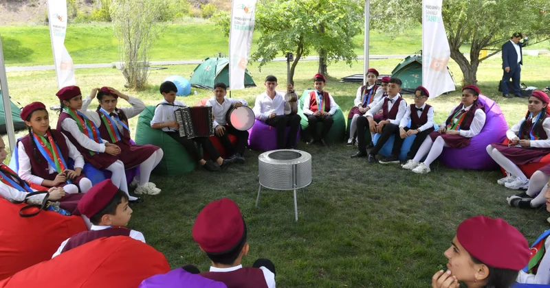 Laçında Uşaq İncəsənət Festivalının xüsusi zonası qurulub