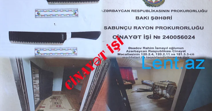 Oral seks təklifinə görə dostunun başını kəsdi BAKIDA QANDONDURAN CİNAYƏT