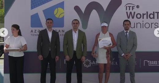 Beynəlxalq tennis turniri başa çatıb