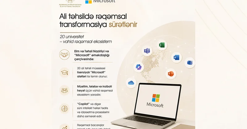 20 universitet vahid rəqəmsal ekosistemə qoşulur
