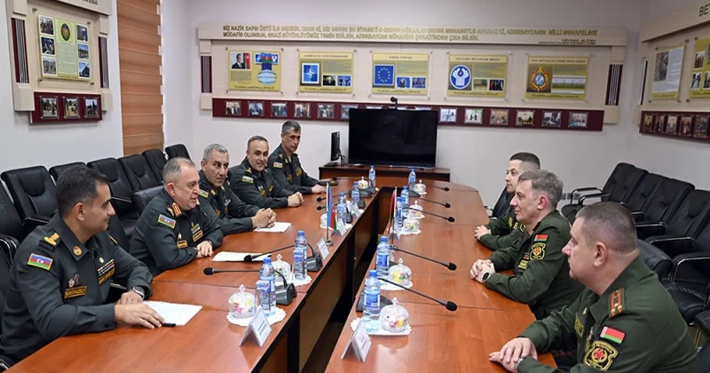 Azərbaycan və Belarus hərbi hüquqşünaslarının görüşü olub