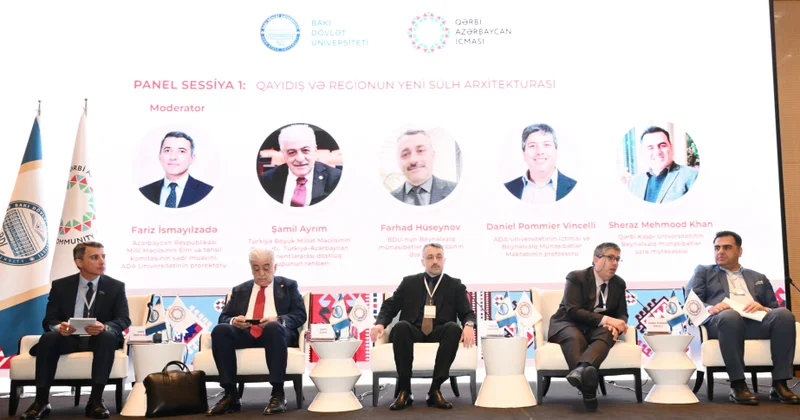 Qayıdış və regionun yeni sülh arxitekturası panel sessiya
