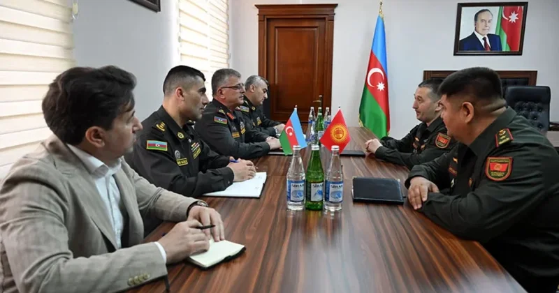 Hərbi təhlükəsizlik sahəsində Azərbaycan və Qırğızıstan nümayəndələrinin görüşü keçirilib